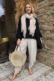 Made in Italy Santos Artist Smock Black - 